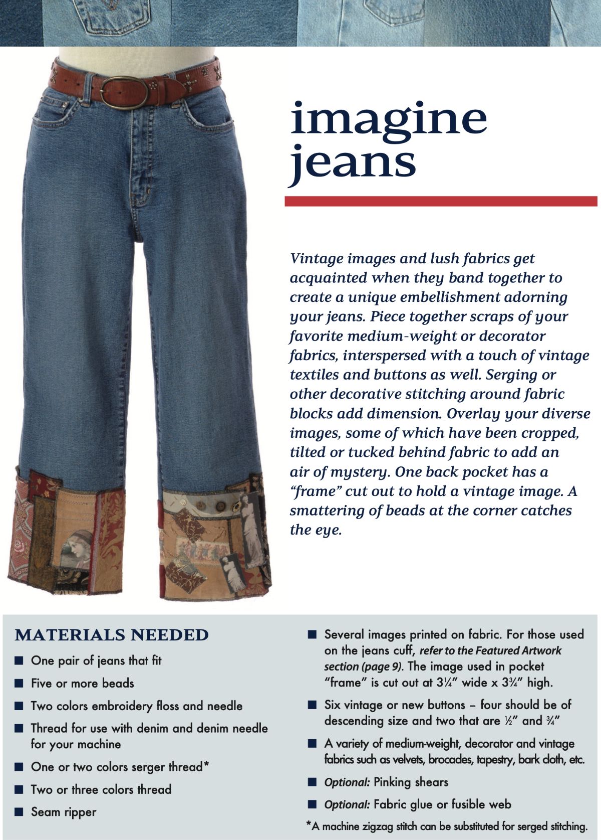 Denim Redesign eBook by Amy Barickman