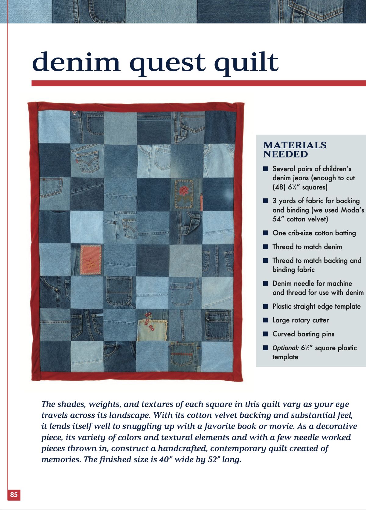 Denim Redesign eBook by Amy Barickman