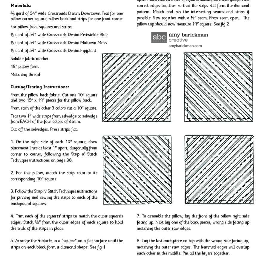 Dimensional Denim eBook by Amy Barickman