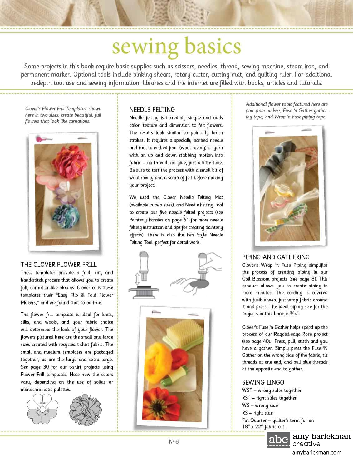 Fabric Flowers eBook by Amy Barickman