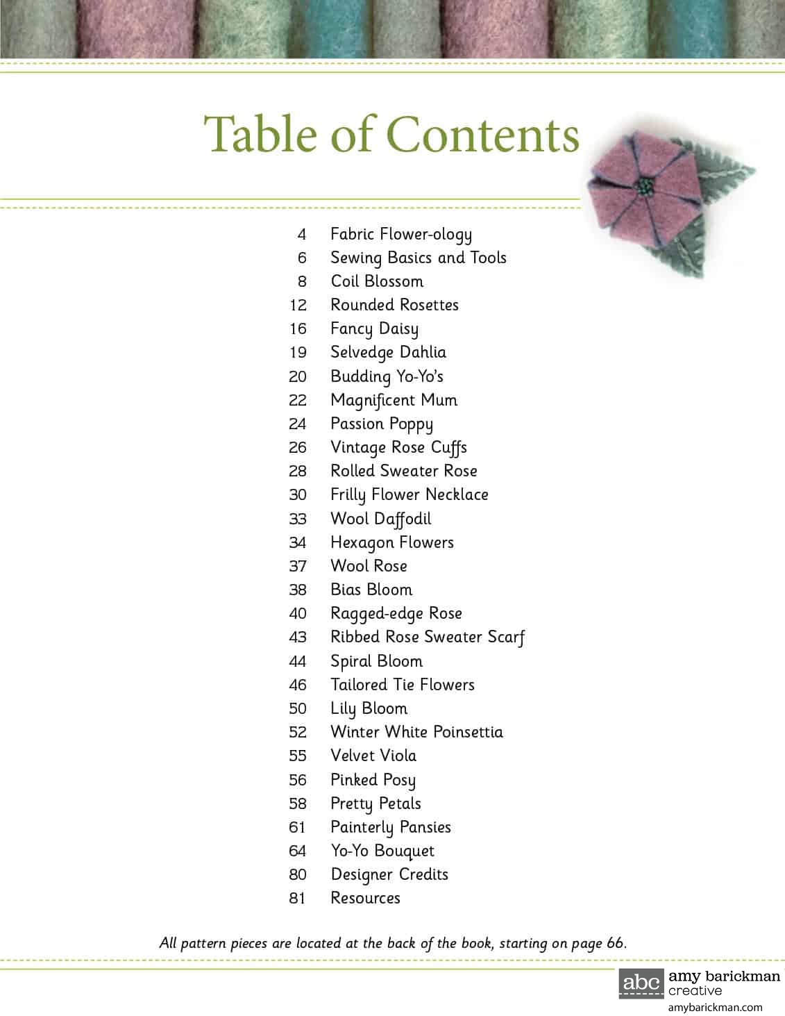 Fabric Flowers eBook by Amy Barickman
