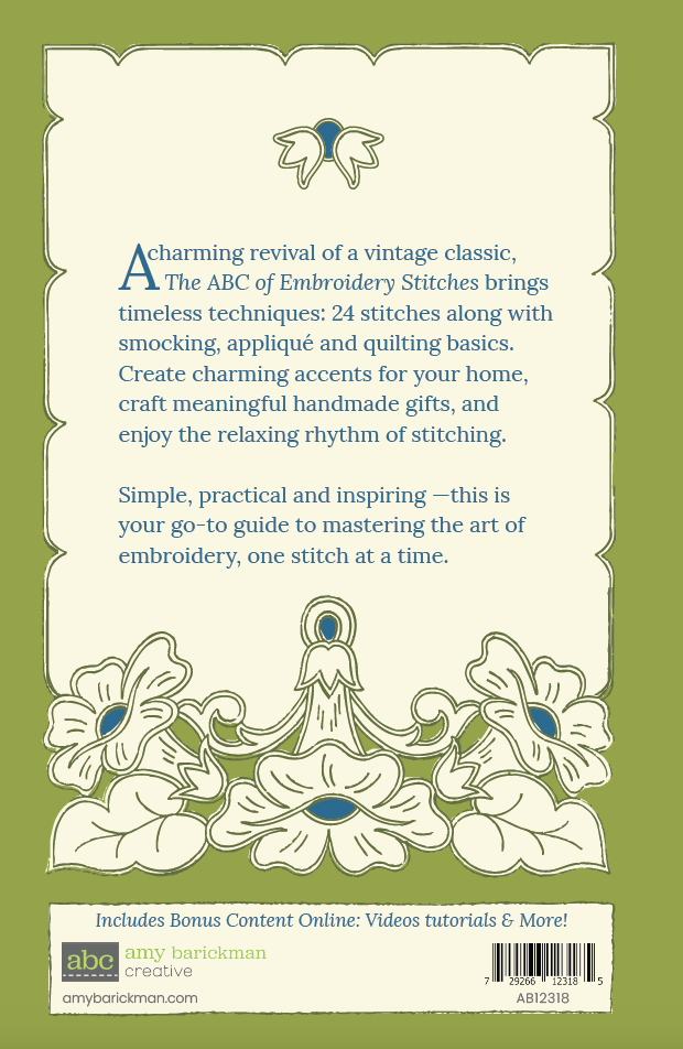The ABC of Embroidery Stitches Guide