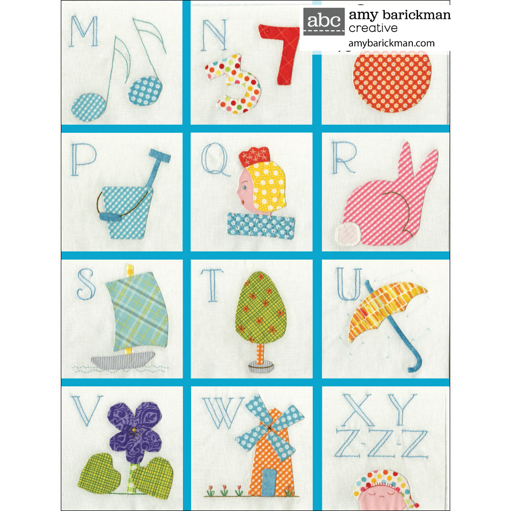 Alphabet Appliqué eBook by Amy Barickman
